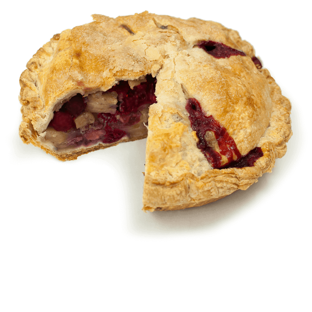 Vegan Apple Cranberry Pie