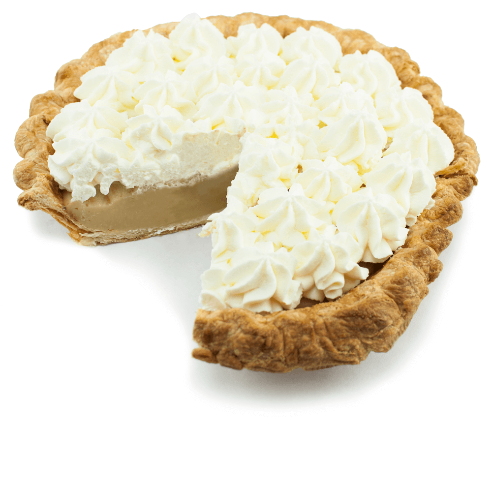 Sliced Butterscotch Pie from The Pie Hole